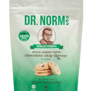 Dr. Norms 100mg Bag 10x10mg THC Chocolate Chip