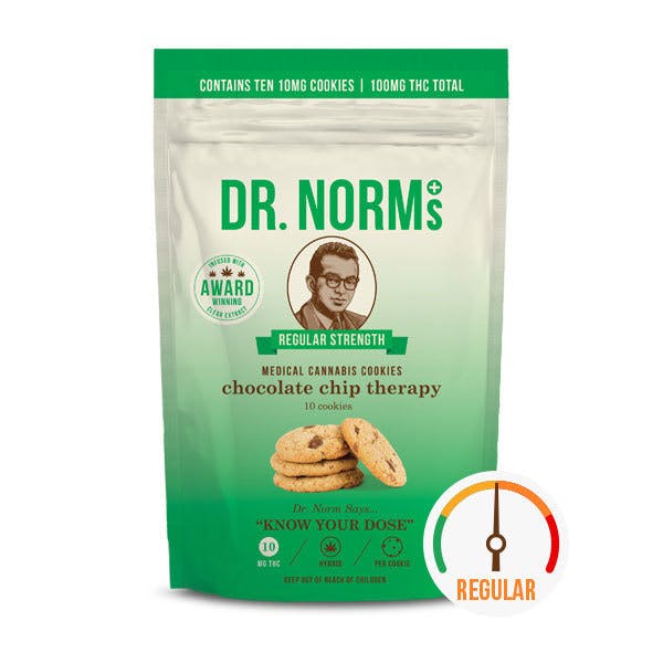 Dr Norms - 10mg Chocolate Chip Therapy Bag