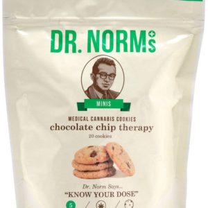 Dr. Norms Chocolate Chip 5mg Bag (100mg THC-20pcs)