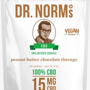 Dr. Norms Peanut Butter Cookies (150mg CBD)