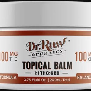 Dr. Raw Organics Balance Formula 1:1 THC:CBD 3.75oz
