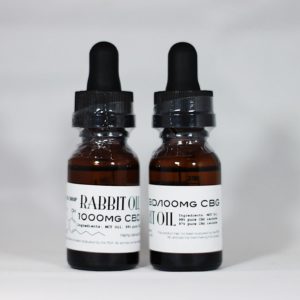 [DRabbitCompany] Rabbit Oil CBD 1000 mg, CBG 100 mg, 15ML