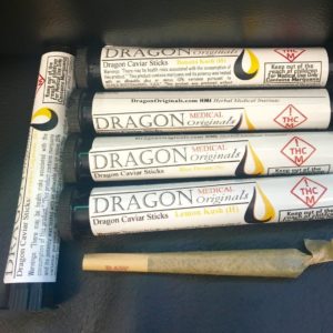 Dragon Sticks Caviar Cone (Tax Included)