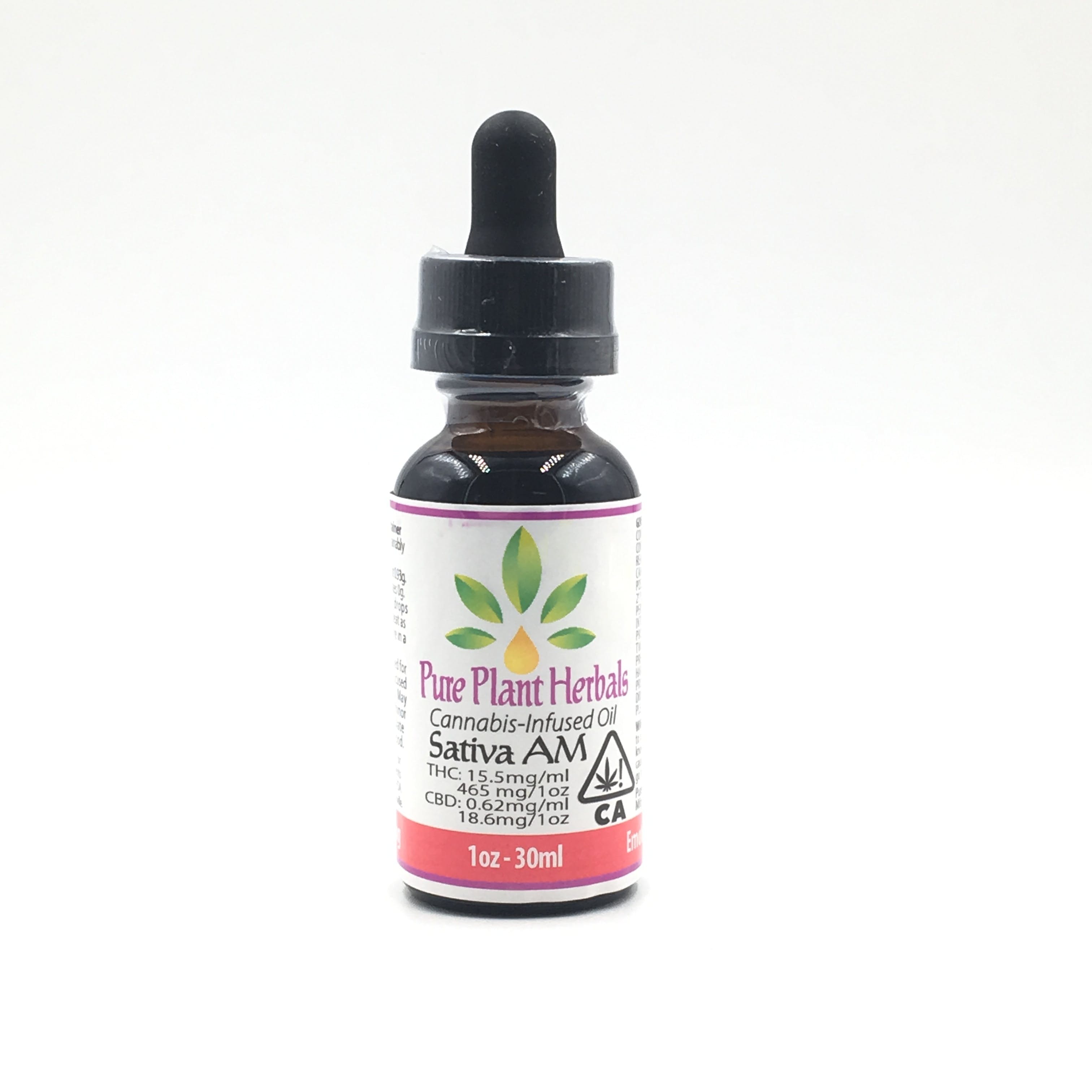 [Drops] 465mgTHC Sativa (30ml) - Pure Plant Herbals