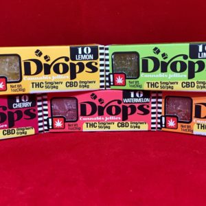 Drops: Gummies - Assorted Flavors ~50mg