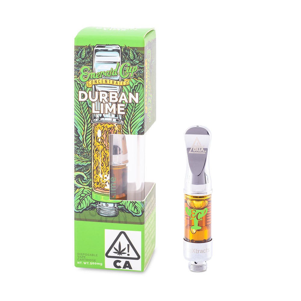 Durban Lime Vape Cartridge 60.5%THC