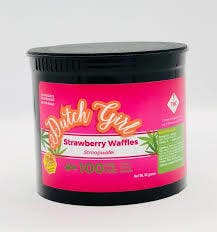 Dutch Girl 100MG Strawberry Waffles