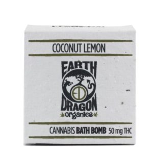 Earth Dragon Coconut Lemon Bath Bomb