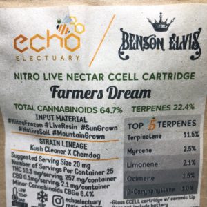 Echo Electuary - Farmer's Dream Live Nectar 0.5g (M2289)