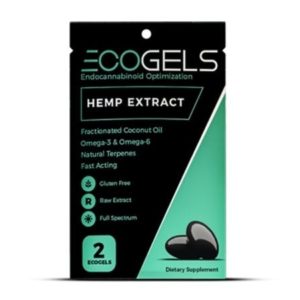 EcoGels Hemp Extract Capsule 2-Pack by Eco Sciences