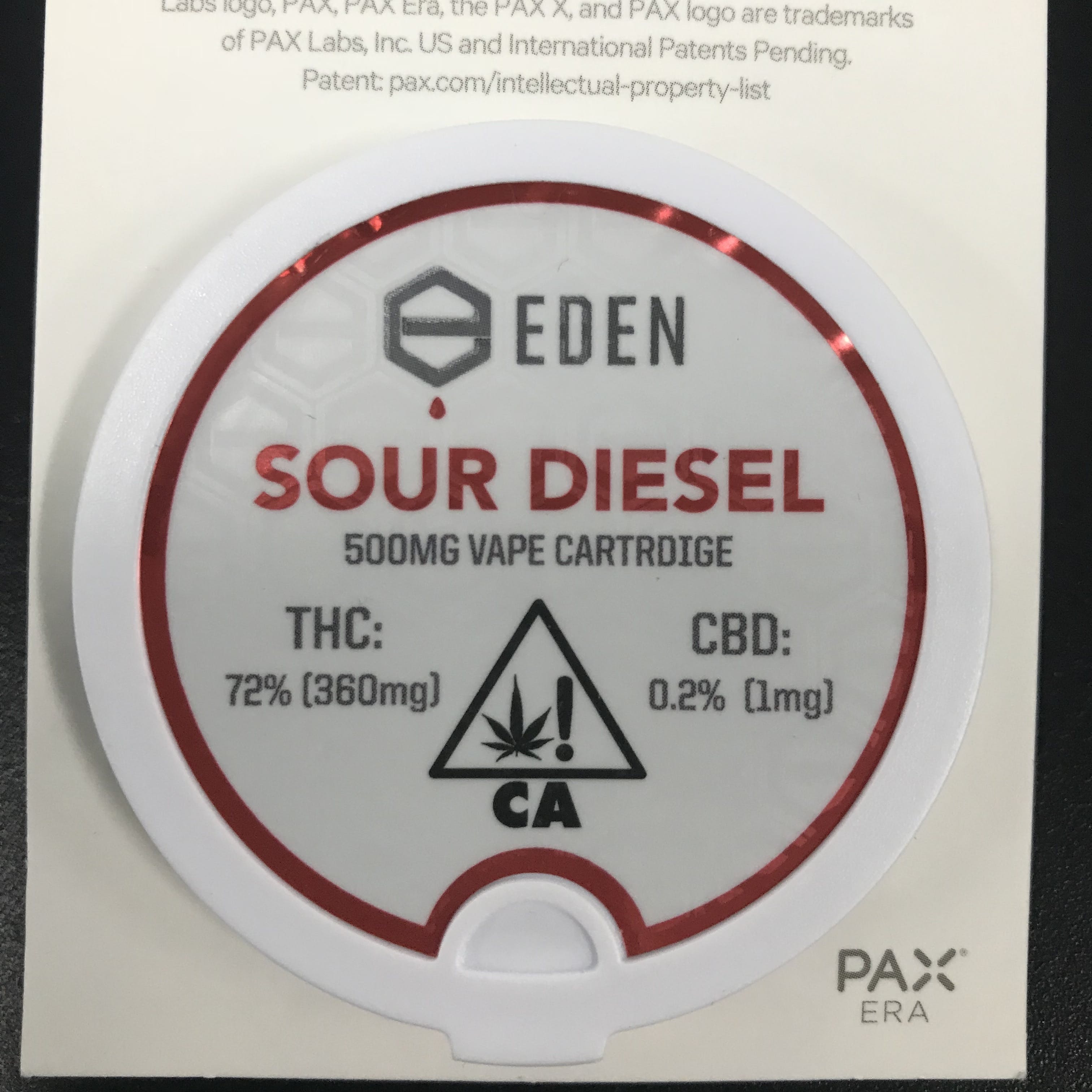 Eden Extracts Sour Diesel Pod