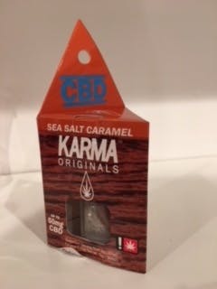Edible - CBD Sea Salt Caramels 50mg Karma Original