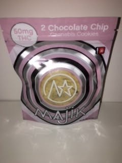 Edible - Chocolate Chip Cookies 50mg Majik