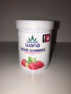 Edible - Indica Strawberry 50mg Wana