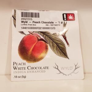 Edible - Peach Single Chocolate 5mg Wyld