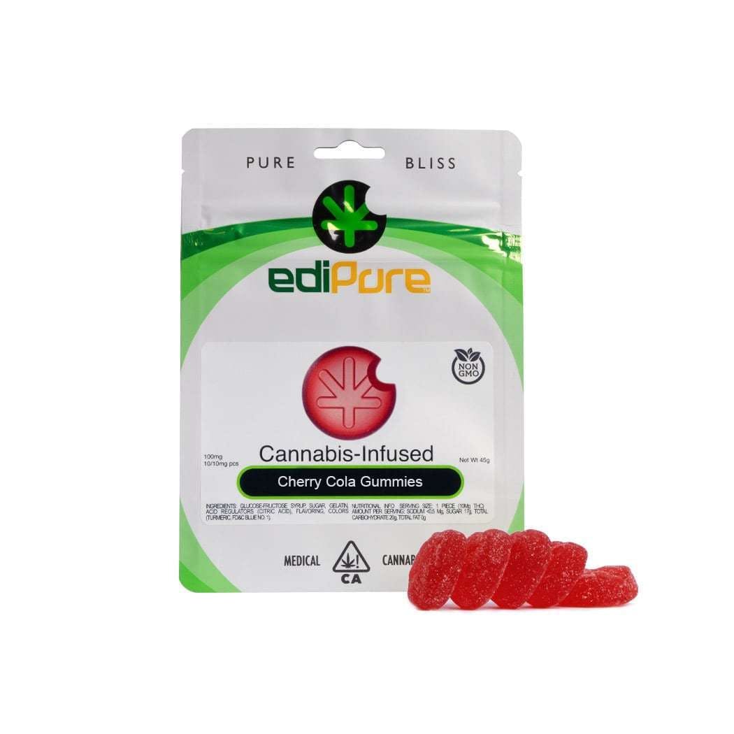 EDIPURE - Cherry Cola 100 MG Gummies
