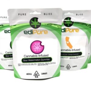 EdiPure - Sour Green Apple Gummies (100mg)