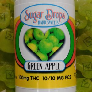 Edipure Sugar Drops Green Apple