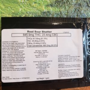 El Sol Shatter - Real Sour 86.93%