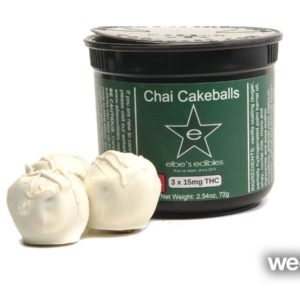 Elbe's- Chai Cake Balls 3-Pack
