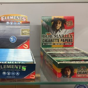 Element and Bob Marley Rolling Papers