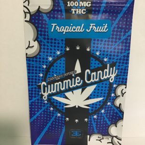 Elevated Edible Gummie Candy- Tropical Fruit