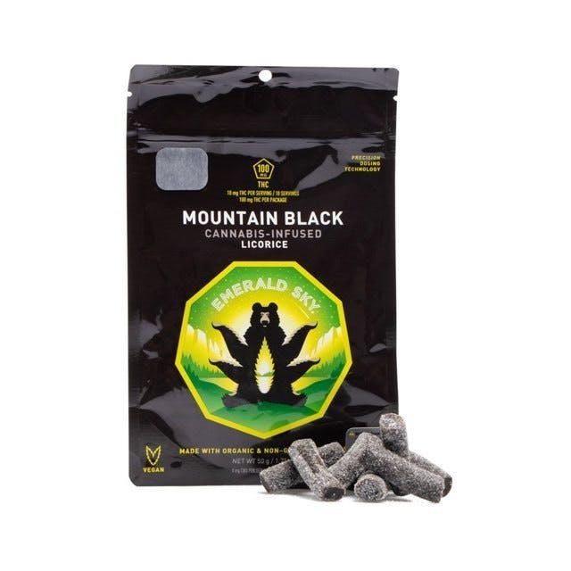 Emerald Sky- Mountain Black Licorice (10 pack)
