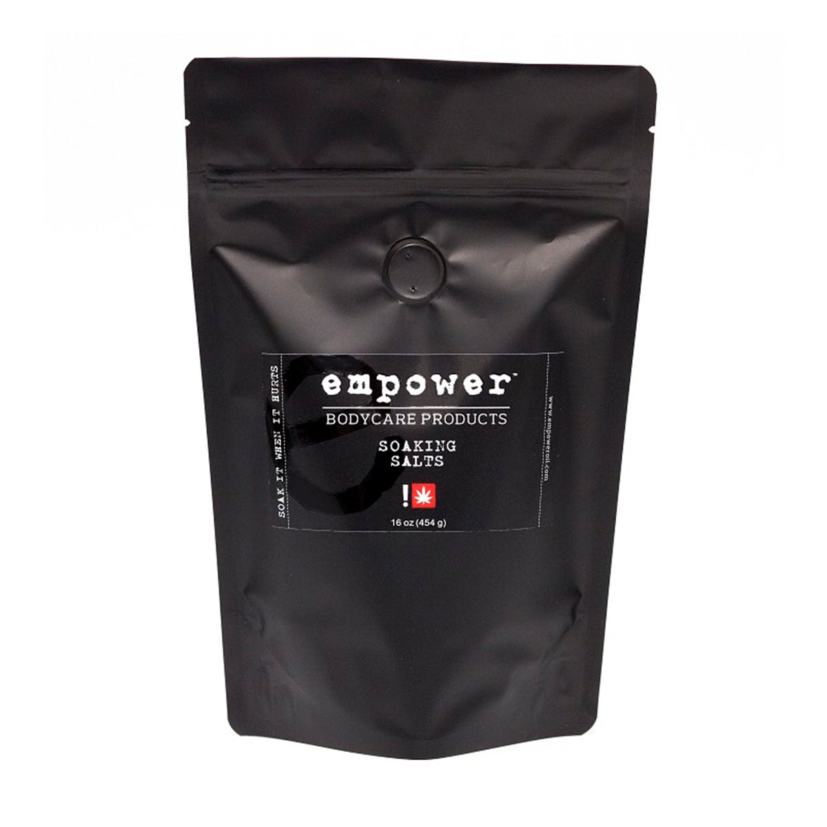Empower® Soaking Salts - Black Label 16oz