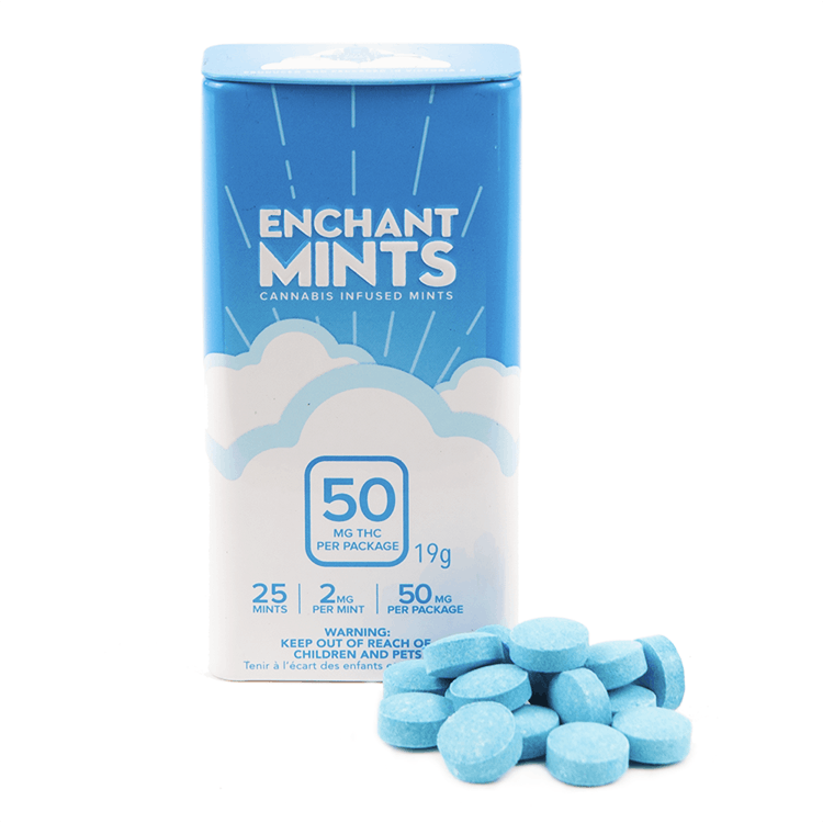 EnchantMints 50mg THC by Baked Edibles