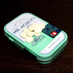 Energizing Peppermint Mints | 50mg THC (Mr. Moxey's Mints)