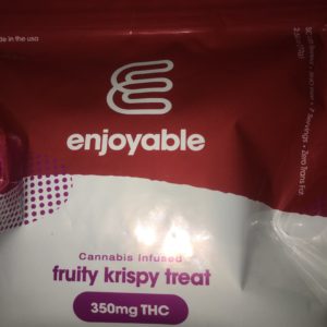ENJOYABLE - FRUITY KRISPY TREATS (350MG THC)