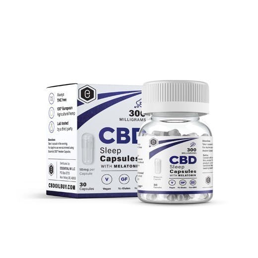 Essential CBD Capsules 300mg Sleep