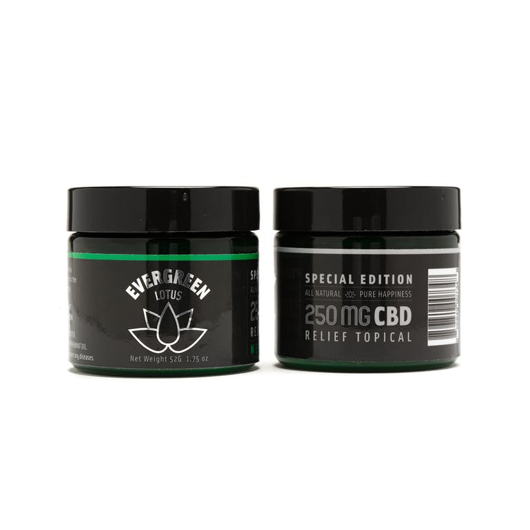 marijuana-dispensaries-revo-in-pasadena-evergreen-lotus-250mg-cbd-topical