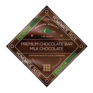 Evergreen Organix | 100mg Milk Chocolate Bar