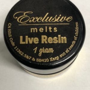 Exclusive Melts Live Resin