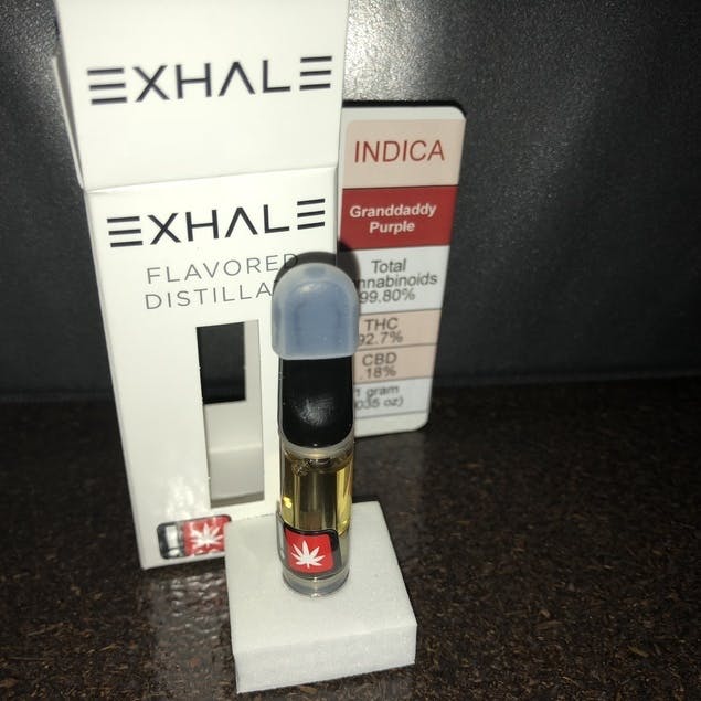 Exhale - .5g Cartridge - Sour Diesel #73614