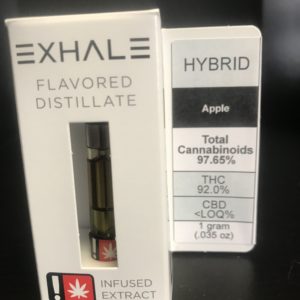Exhale-Apple Vape Cartridges #5222
