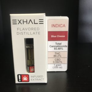 Exhale-Blue Cheese Vape Cartridge #9155
