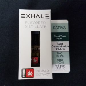 Exhale Ghost Train Haze Cartridge .5g
