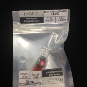 Exhale Headband 1g Distillate Syringe