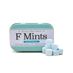 F-Mints 100mg- Peppermint THC