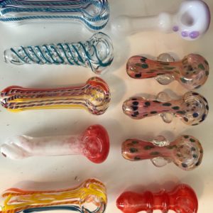 Fancy Glass Hand Pipe **New Designs**