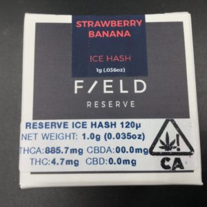 Field Extracts - Strawberry Banana Reserve Ice Hash 120u