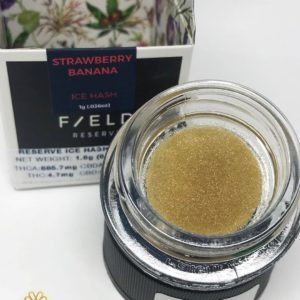 [Field Extracts] x [Essential Extracts] - Strawberry Banana Full Melt Hash 85.2%THC