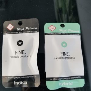 Fine Cannabis Products 500mg Cartridges