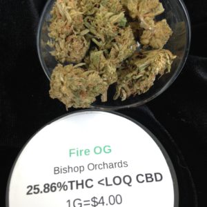 Fire OG by Bishop Orchards