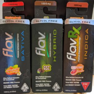 Flav 1 gram cartridges