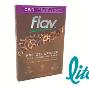 FLAV - Chocolate Bar, Pretzel Crunch 100mg