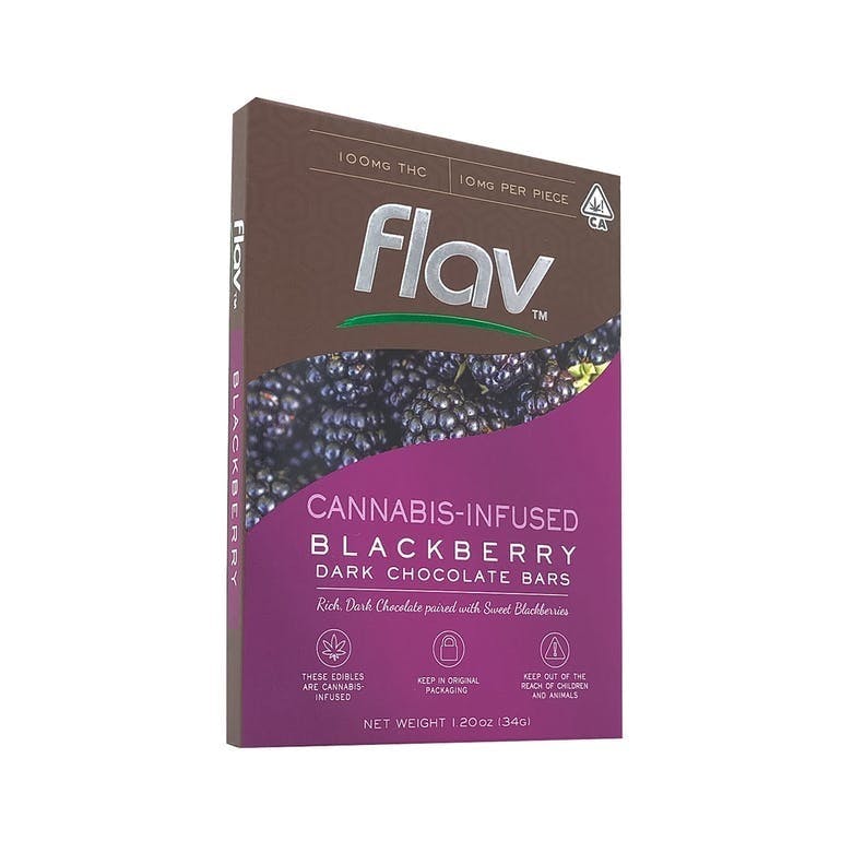 Flav | Chocolate Bar Blackberry 100mg