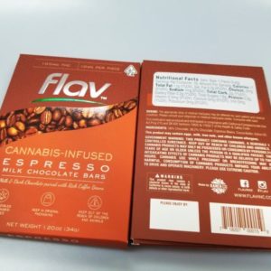 Flav Chocolate Bar Espresso 100mg